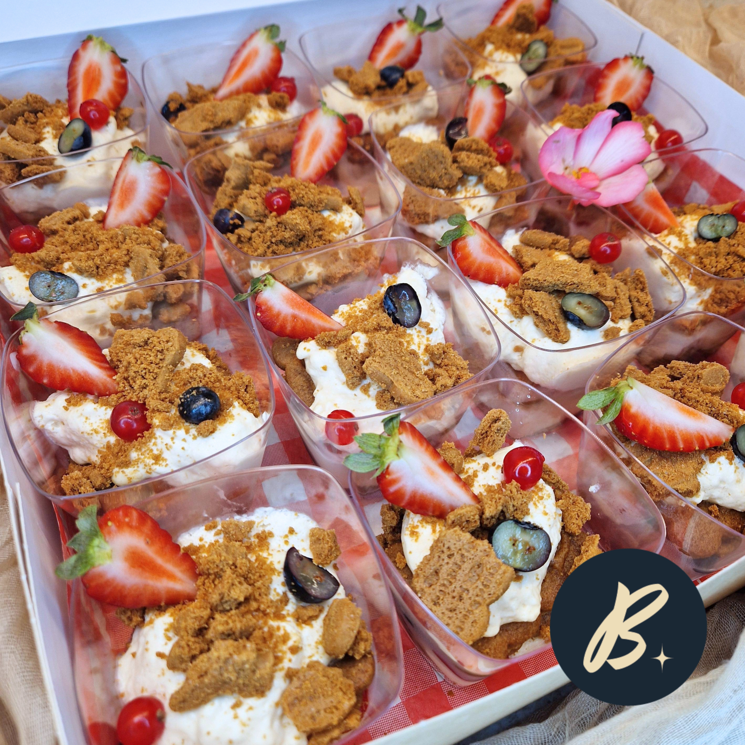 Verrines dessert (par 10 min.)