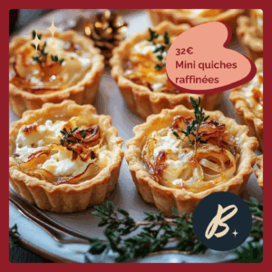 *FÊTES 2025|Mini quiches raffinées