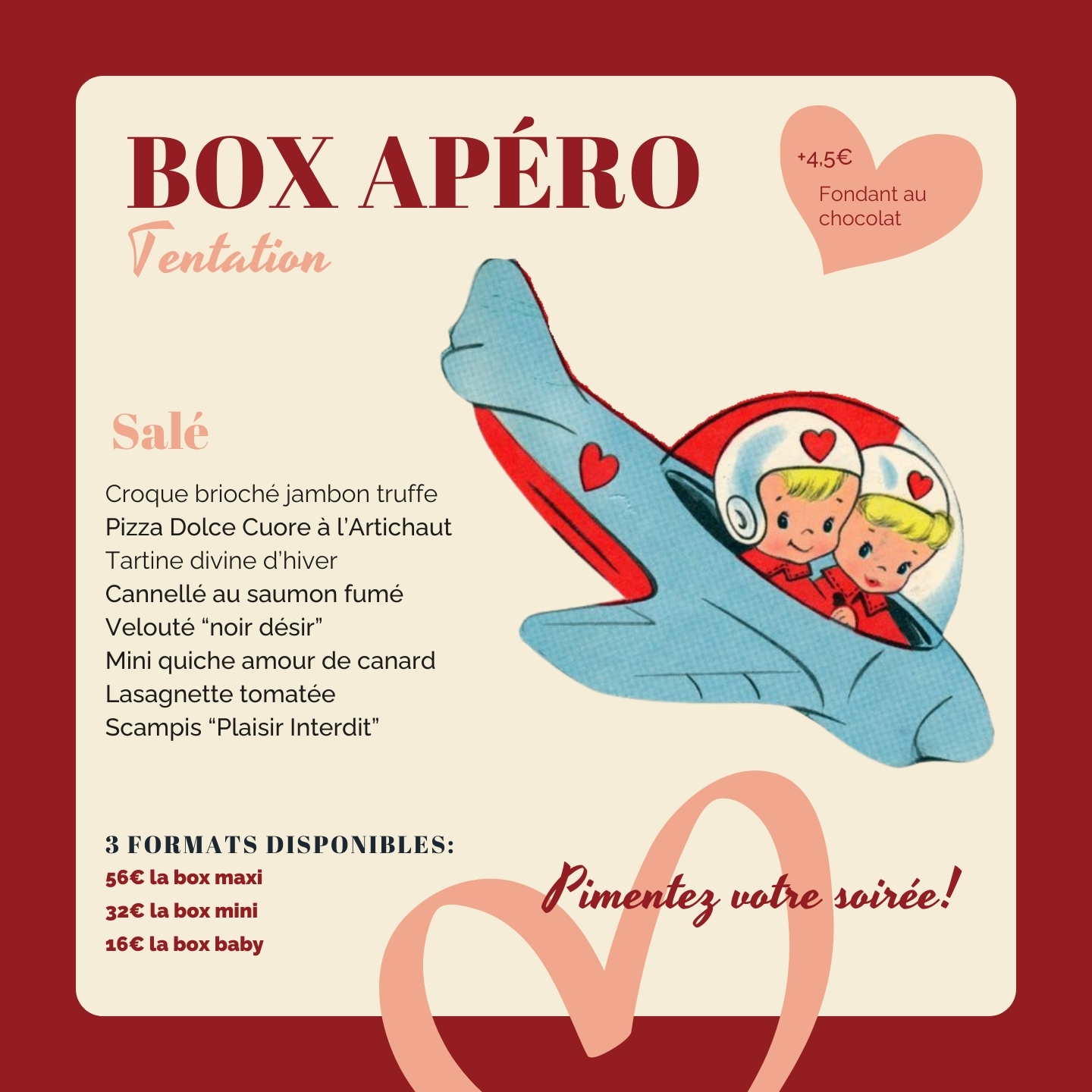 *SAINT-VALENTIN 2026|Apéro coquin