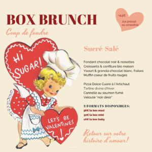 *SAINT-VALENTIN 2026｜Brunch romantique