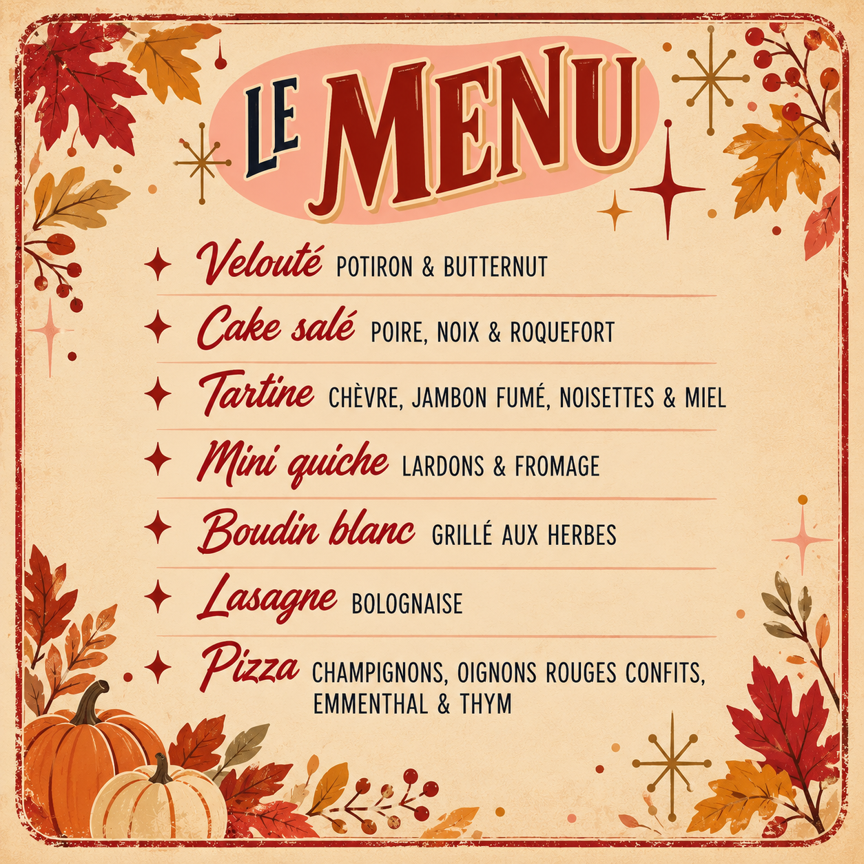 *Apéro d’Automne | Saveurs de Saisons – Image 2